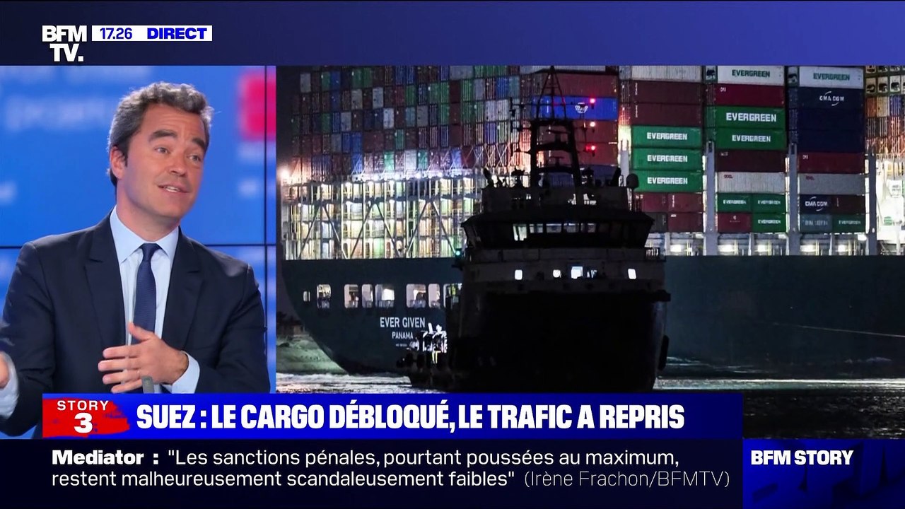 Story 2 : Le cargo Ever Given débloqué, le trafic reprend sur le canal de Suez - 29/03