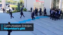 Cumhurbaşkanı Erdoğan, Macaristan'a gitti