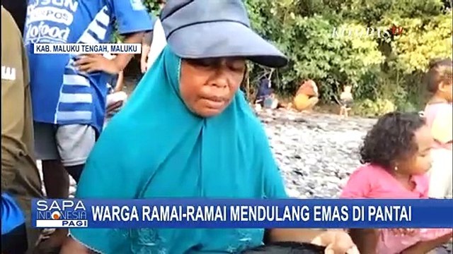 Geger! Warga Ramai-ramai Buru Emas di Pesisir Pantai, Begini Ceritanya