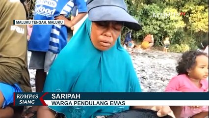 Warga Pendulang Pasir Mengandung Emas Makin Ramai, TNI-Polri Diturunkan