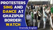 Bharat Bandh: Protesting farmers sing and dance at Ghazipur border| Oneindia News