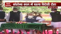 PM Modi: PM Modi visits National Martyrs' Memorial in Dhaka