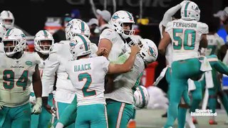 Scenes from the Wild Miami Dolphins Win at Las Vegas
