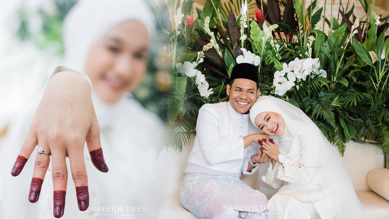 Selamat berbahagia Syamel dan Ernie...  Bangmel segak, Kak Ninie cantik!