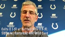 Colts Coach Frank Reich Shares Playoff Message Given to Players