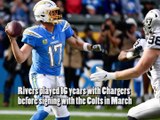Quarterback Philip Rivers Reviews Season Progress with Colts