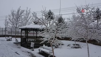 Erzincan'da kuvvetli kar yağışı ve zirai don uyarısı