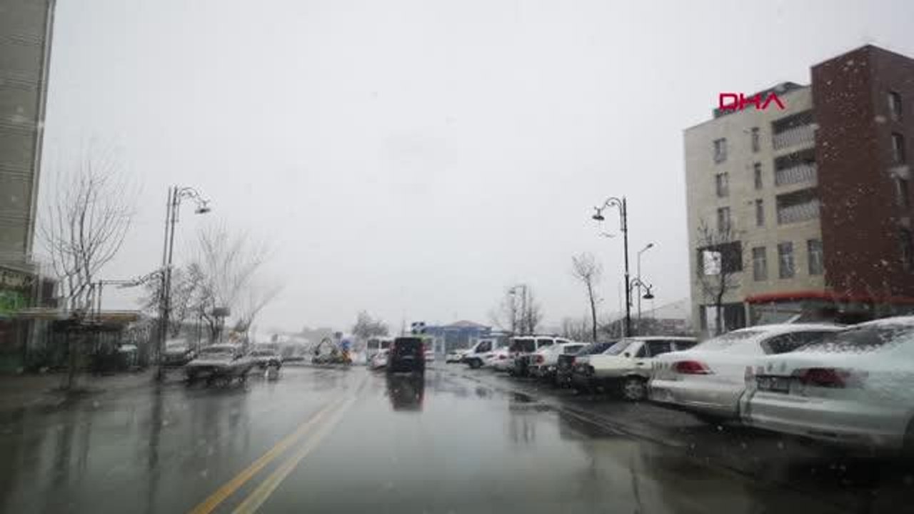 MALATYA Malatya'da kar yağışı