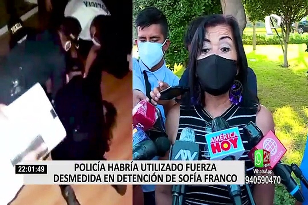 Alcalde de La Molina y Sofía Franco permanecerán detenidos 48 horas en la comisaría