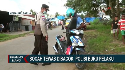 Buru Pelaku Pembacokan Bocah di Merauke, Polisi Gelar Razia Senjata Tajam
