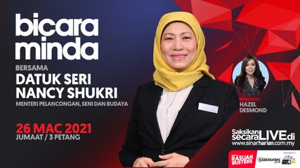 [LIVE] BICARA MINDA BERSAMA DATUK SERI NANCY SHUKRI