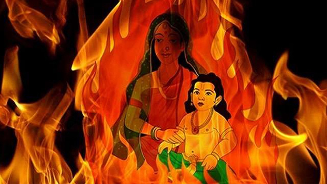 Holika Dahan 2021: होलिका दहन कथा । Holika Daha...