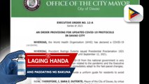 Mga traveler na permanenteng mamamalagi sa Davao City, kinakailangang sumailalim sa 14-day self quarantine