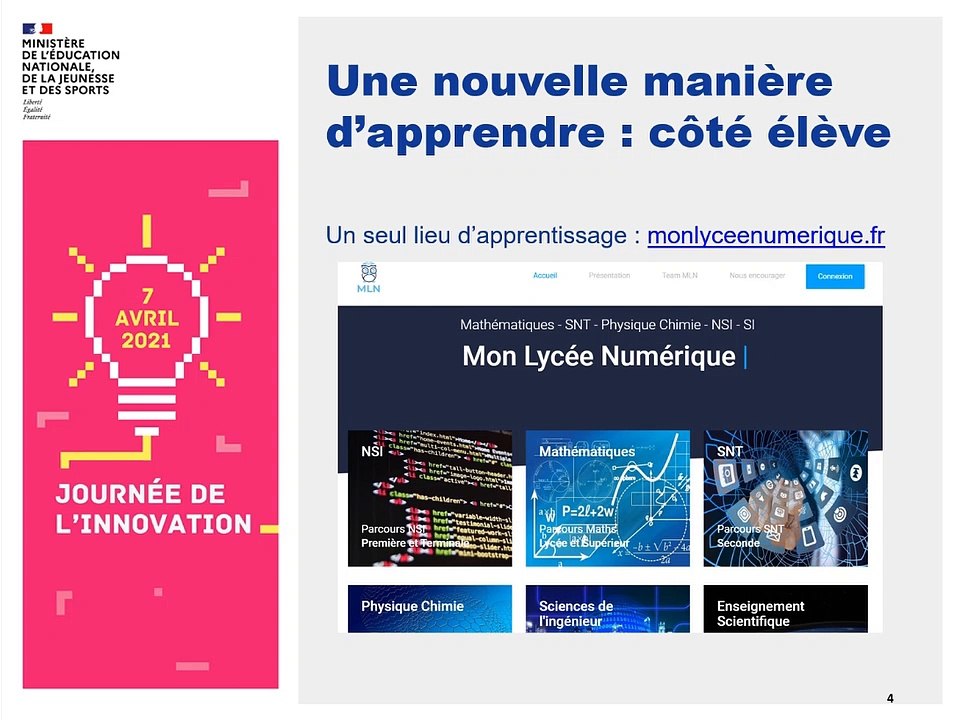 Apprendre les sciences dans un lycée augmenté. Hybridation des pratiques scolaires - Académie de Reims