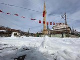 Sivas'ta, 71 yerleşim yeri yolu kardan kapandı