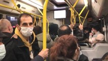 İstanbul’da otobüste kavga çıktı…