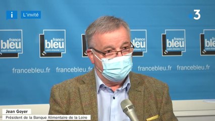 Jean Goyet, président de la Banque alimentaire de la Loire