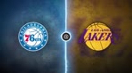 Lakers fall to four-game losing streak in loss to 76ers