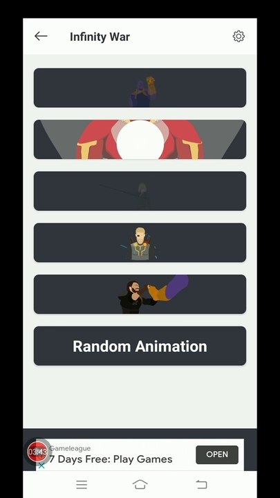 how to bring animated navigation bar on smart phone iron man