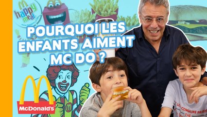 Mes Petits Fils Me Disent Pourquoi Ils Aiment Mc DO !