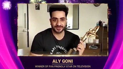 Aly Goni का Speech सुनिए Fan friendly Award मिलने पर क्या बोले Aly Goni | FilmiBeat