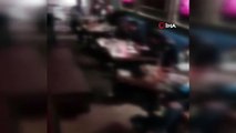 Restorana gece baskını: Polisten kaçmak için yapmadıkları kalmadı