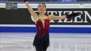 紀平梨花  Rika KIHIRA ショート  世界選手権 2021  ストックホルム  ( NBC版 )