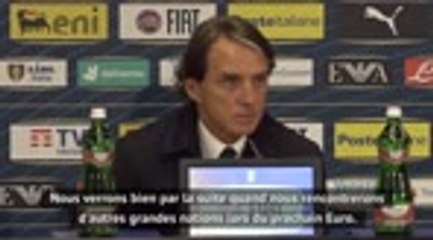 Italie - Mancini : "Une bonne performance pour un premier match"