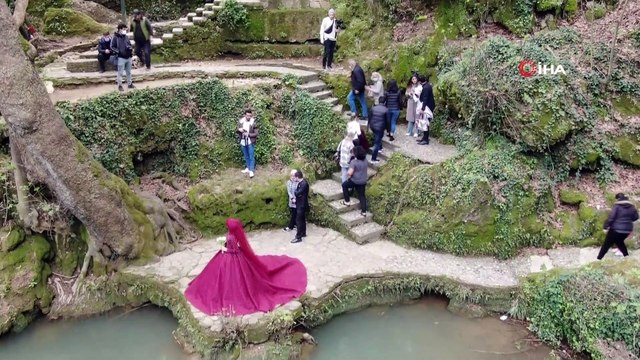 Antalya’nın doğal fotoğraf stüdyosu: Kurşunlu Şelalesi