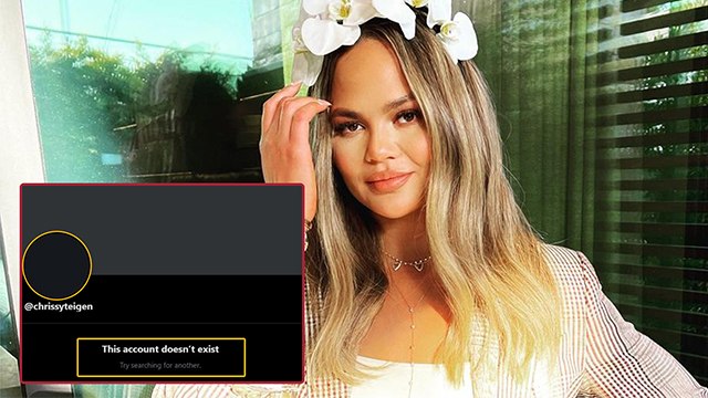 Chrissy Teigen Deletes Her Official Twitter Handle