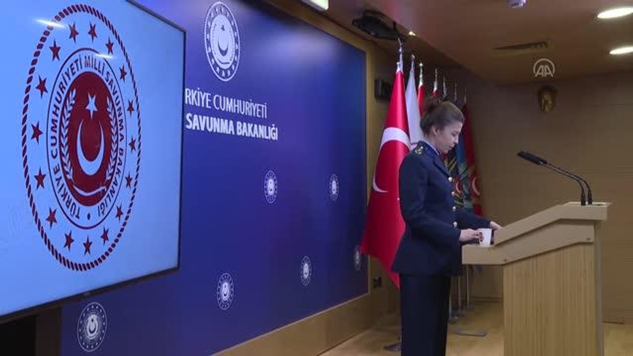 Son dakika haber | MSB'den faaliyetlere ilişkin bilgilendirme yapıldı (1)