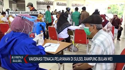 Vaksinasi Disulsel Baru Mencapai 11,37 Persen Bagi Tenaga Pelayanan