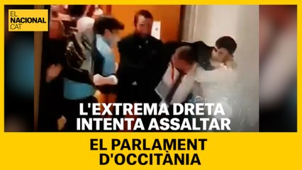 L'extrema dreta intenta assaltar el Parlament d'Occitània