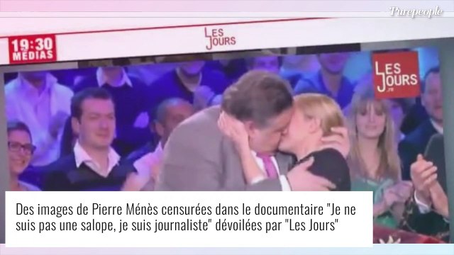 Pierre Ménès, son baiser forcé à Isabelle Moreau : Je le referais , des images inédites dévoilées