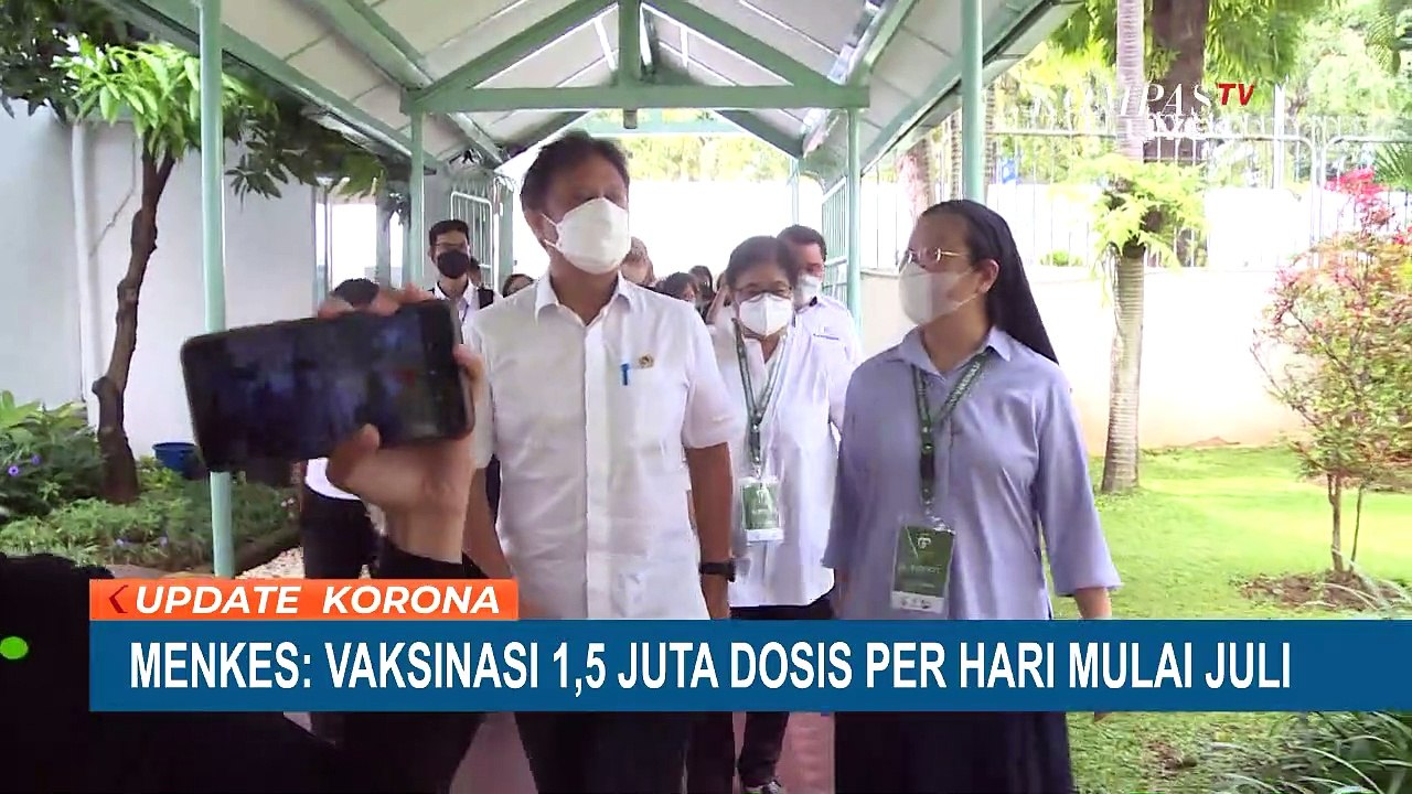 Sentra Vaksinasi Semakin Banyak, Menkes Optimis Target Satu Juta Vaksin Per Hari Bisa Tercapai