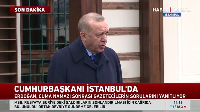 Cumhurbaşkanı Erdoğan'dan aşı açıklaması