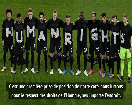 Allemagne - Löw : Nous luttons pour le respect des droits de l'Homme