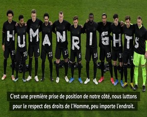 Allemagne - Löw : "Nous luttons pour le respect des droits de l'Homme"