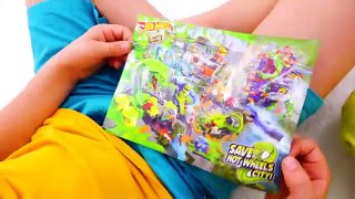 Vlad and Niki fun with toy cars - Hot Wheels City Slime Challenge