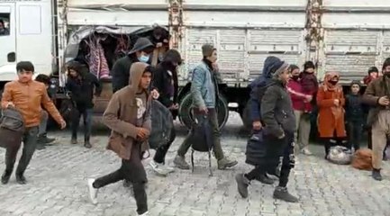 Son Dakika | Kamyon kasasında 112 düzensiz göçmen yakalandı