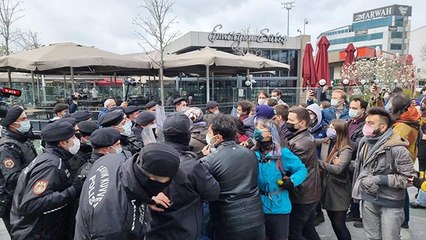 Boğaziçi öğrencilerine Çağlayan Adliyesi çevresinde gözaltı