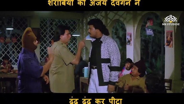Ajay Devgan Fight Scene | Dil Hai Betaab (1993) | Ajay Devgan | Pratibha Sinha | Vivek Mushran | Kader Khan | Bollywood Movie Scene |