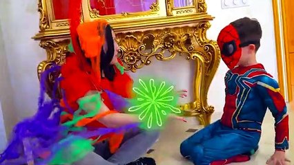 Artem became a Superheroes and helps Mom