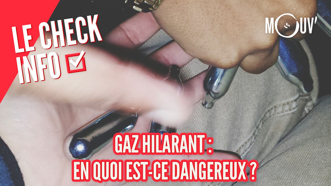 Gaz hilarant : en quoi est-ce dangereux ?