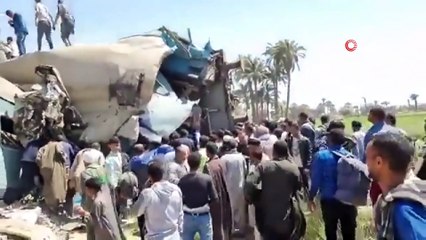 - Mısır'da tren kazası: 32 ölü