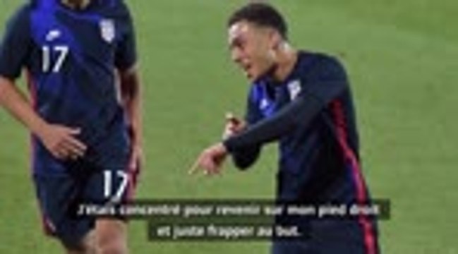 États-Unis - Dest : C'est un sentiment très spécial de marquer