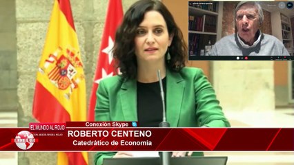 EMR: Roberto Centeno: Sanidad está cocinando los datos para dejar sólo a Madrid en riesgo extremo