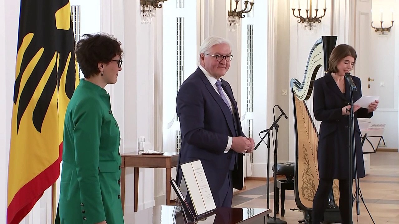 Steinmeier zeichnet bürger für engagement in pandemie aus