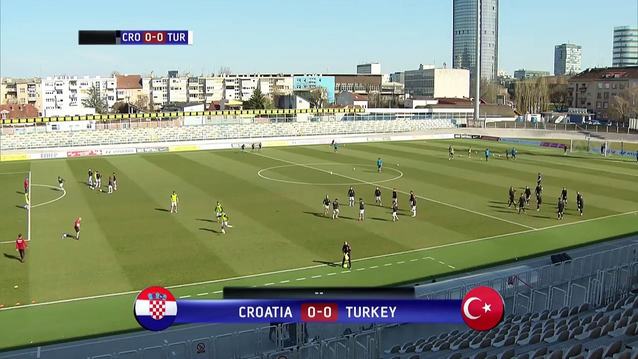 RELIVE: CRO U20 v TUR U20