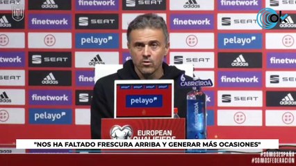 Luis Enrique: "Ramos está perfectamente, pero decidimos que jugara la primera parte"